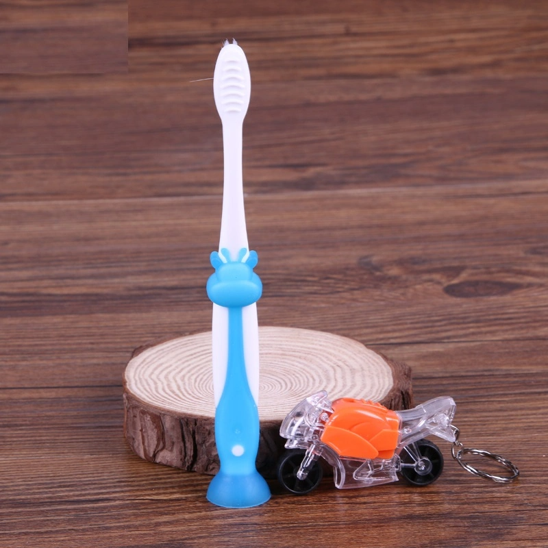 Children's Soft Bristles Toothbrush to Send Toy Motorcycle