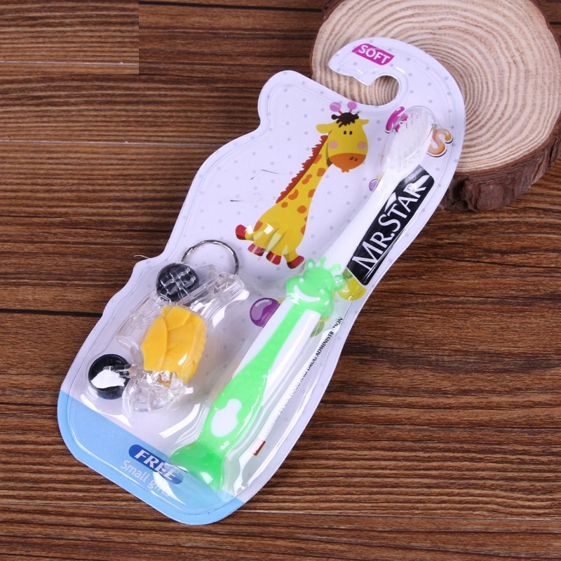 Children's Soft Bristles Toothbrush to Send Toy Motorcycle