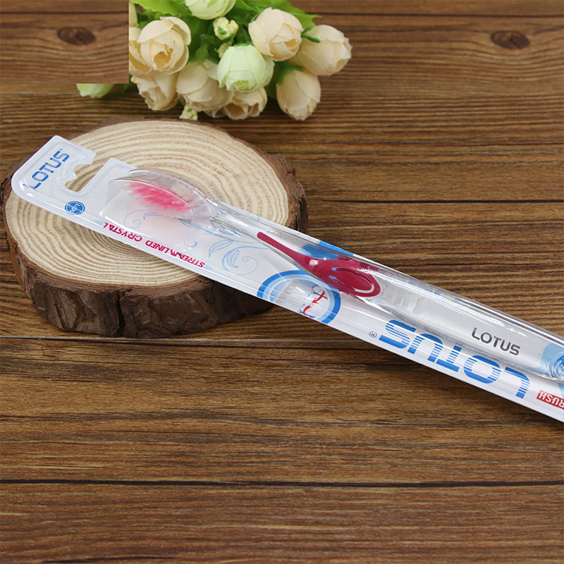 Home Use PP Long Handle Plastic Adult Toothbrush