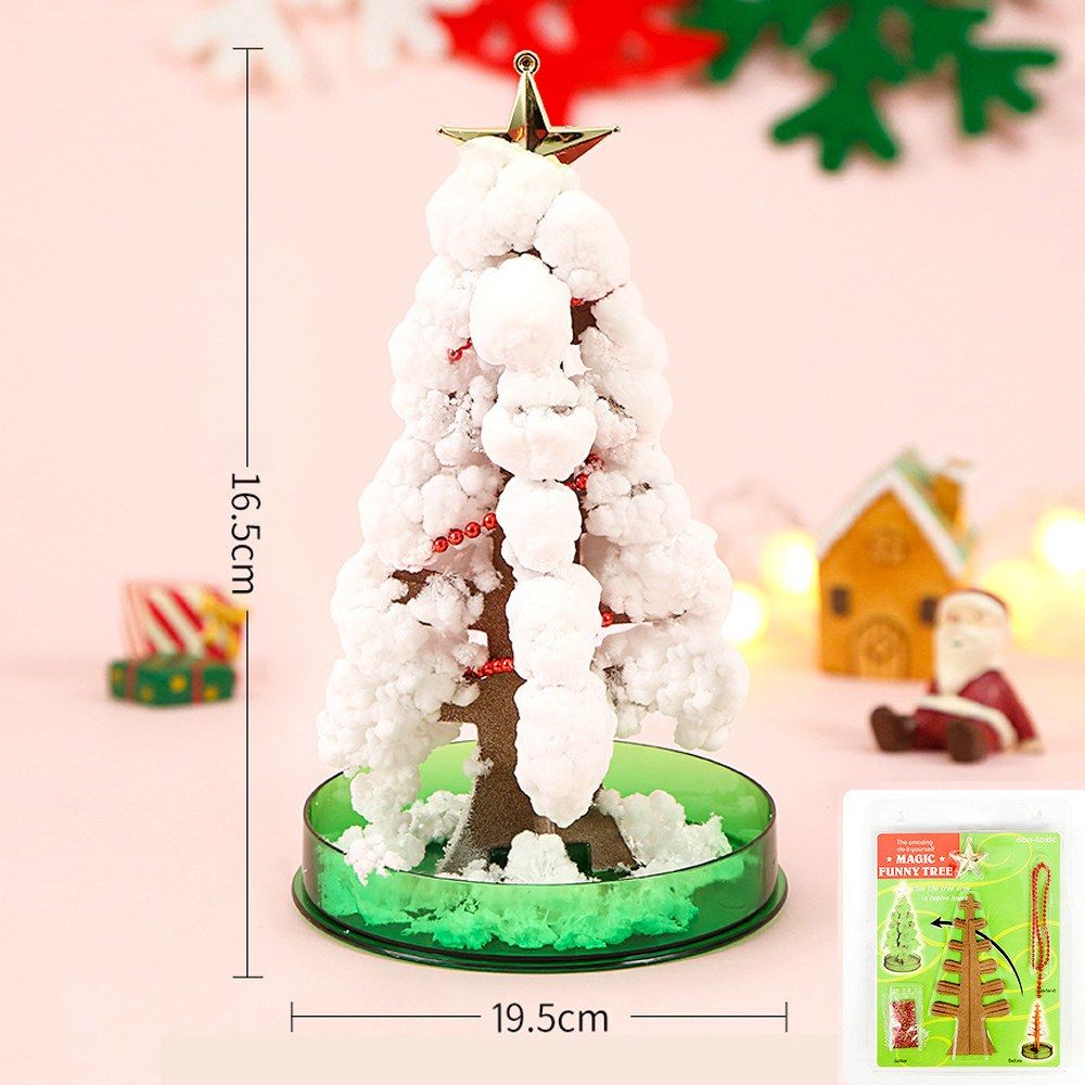 Kids DIY Crystal Tree Toy Colorful Christmas Tree Wholesale