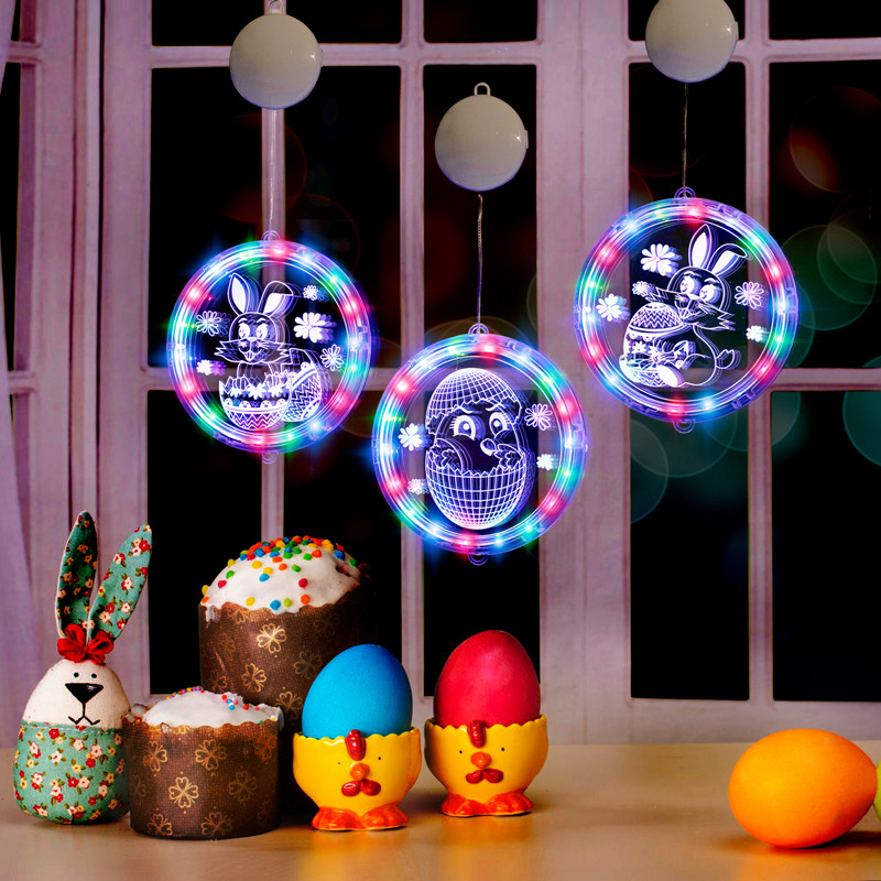 Easter Egg Decoration Light Rabbit LED String Lights