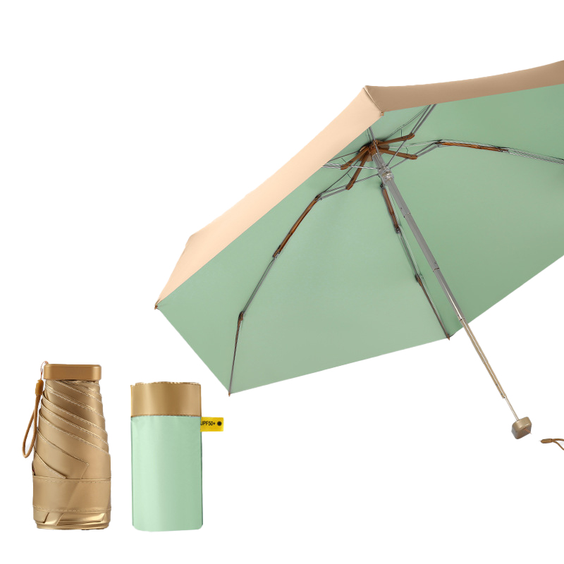 Mini Umbrella for Women with Sun Protection and UV Protection