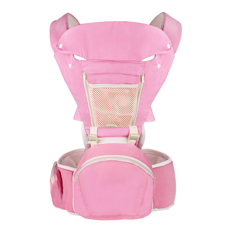 Pure Cotton Baby Waist Stool Double Shoulder Breathable Carrier