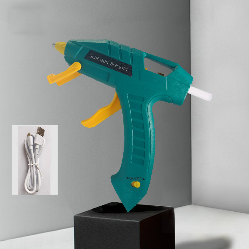 Portable DIY Hot Melt Glue Gun With 10W Wireless Battery