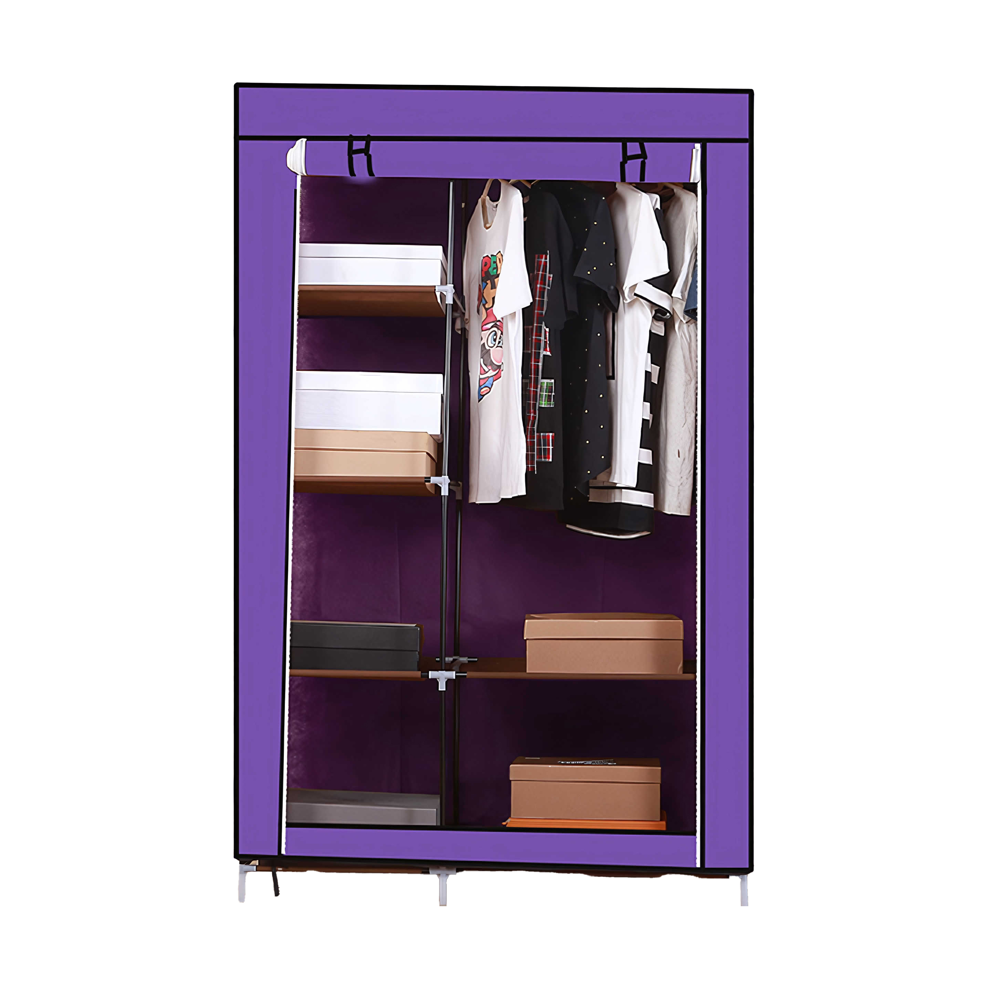 Standing Storage Convenient Portable Wardrobe Non-woven Closet