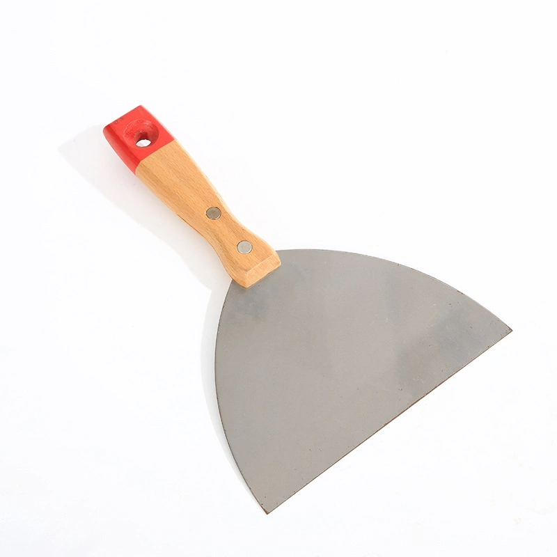 Cleaning Building Tools Scraper Carbon Steel Putty Knife For Wall With Wooden Handles