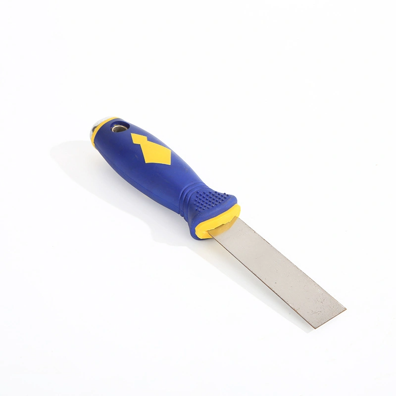 Putty Knife 4 Inch Stainless Steel Blade Double Color Handle Scraper