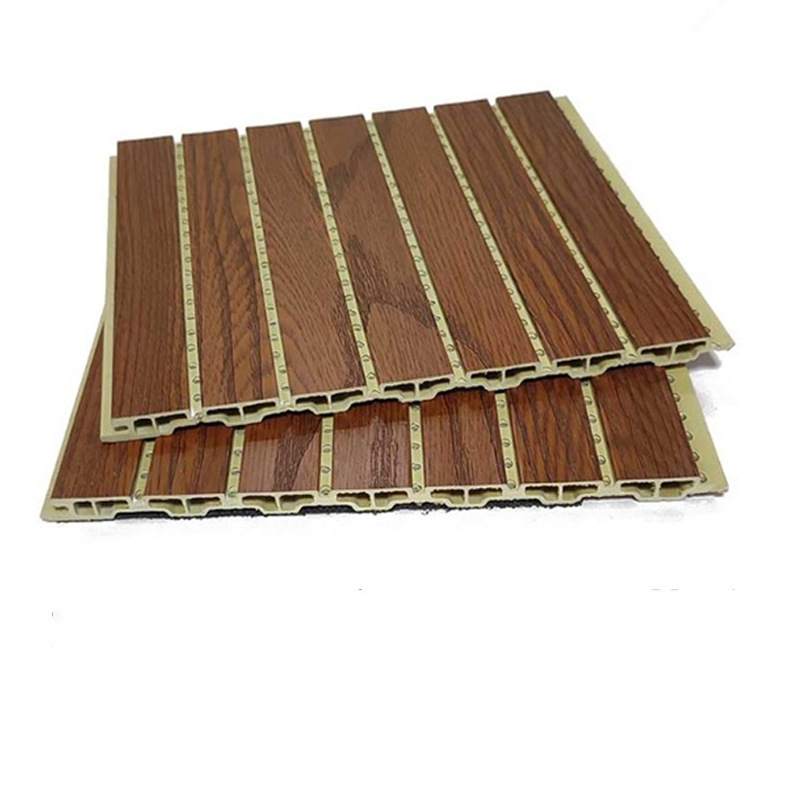 Waterproof Wood Plastic Composite Wall Panel WPC Cladding Interior
