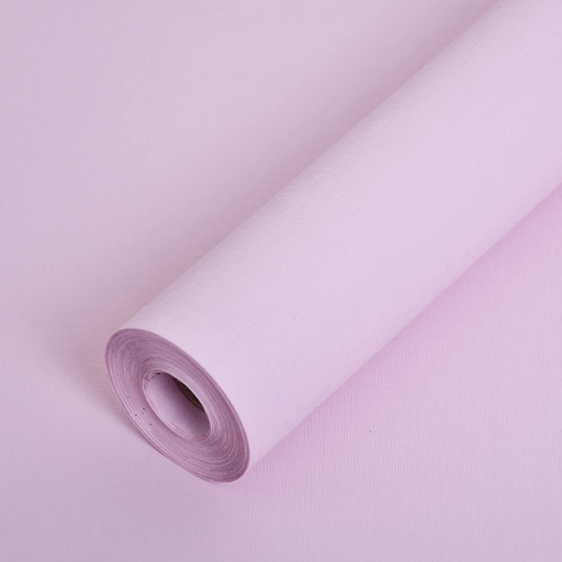 PVC Pure Solid Color Peel and Stick Wallpaper Self Adhesive