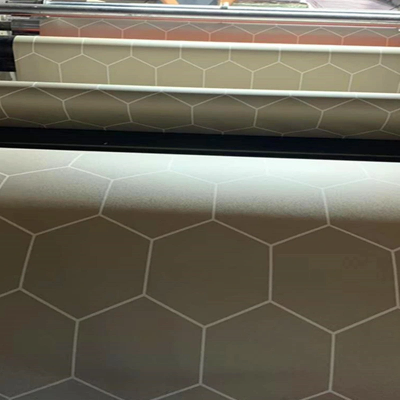 Waterproof Floor Stickers Wear-Resistant Non-Slip Bathroom PVC Floor Stickers