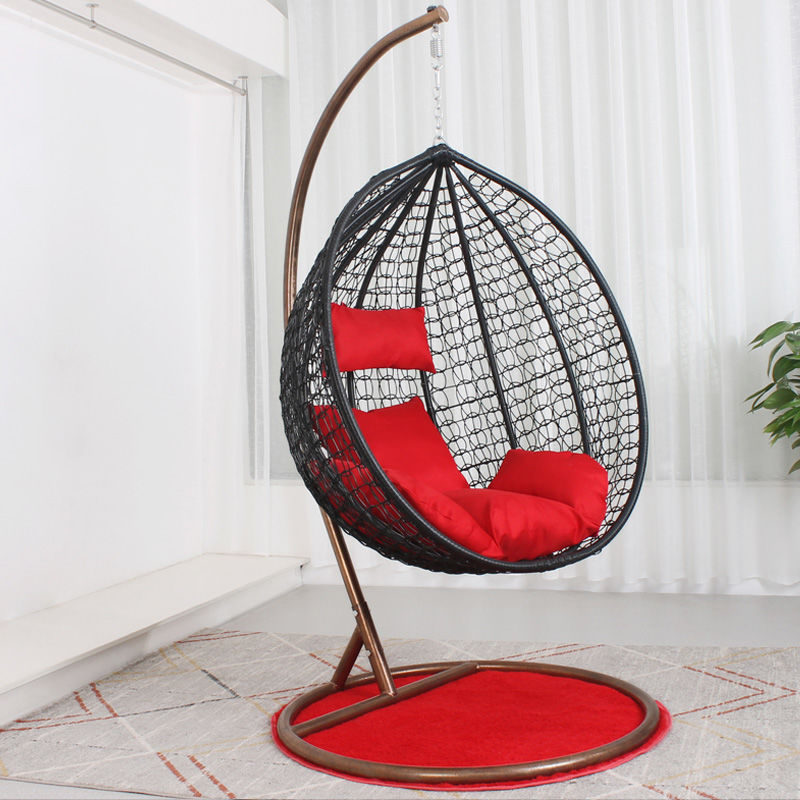 Indoor Outdoor Swing Chair with Stand for Bedroom