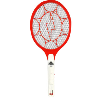 Indoor Rechargeable Electric Mosquito Zapping Fly Killer Swatter Tennis Racket