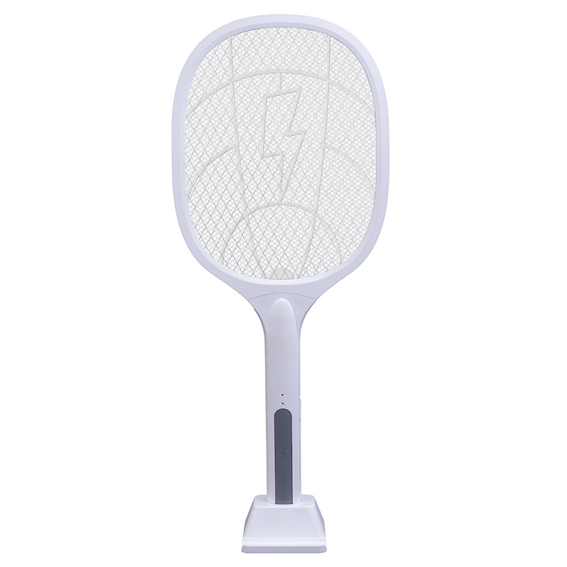 Indoor Rechargeable Electric Mosquito Bug Zapper Racket Swatter