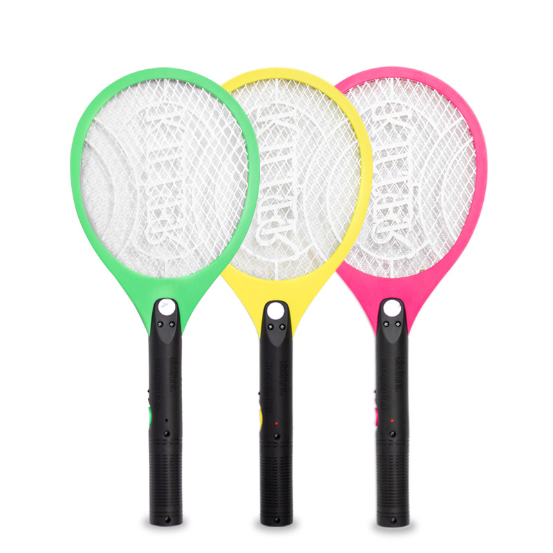 Electric Battery Mosquito Killer Swatter Rechargeable Fly Zapper