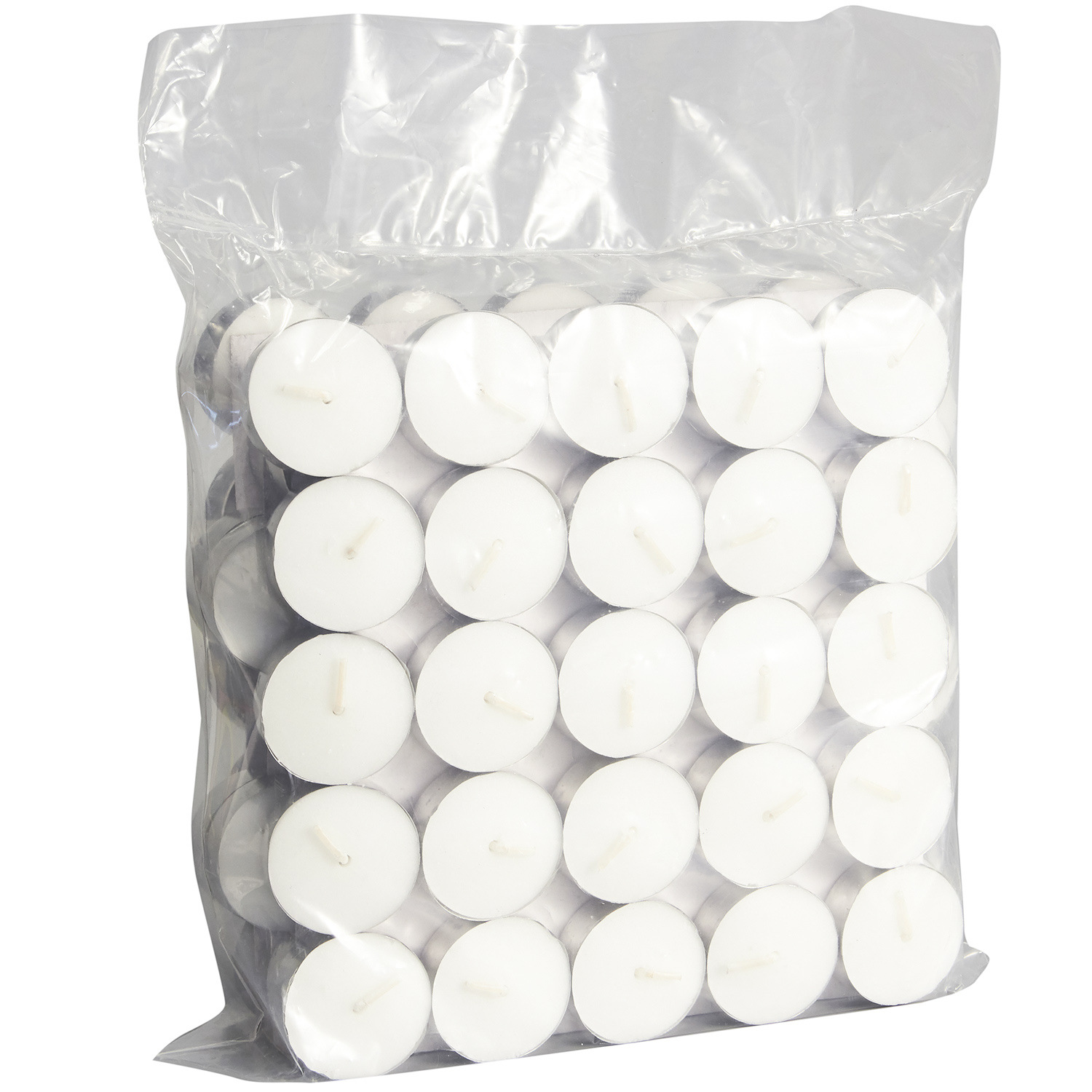 Suppliers Mini White Unscented Smokeless Long Burning Votive Tea Candles