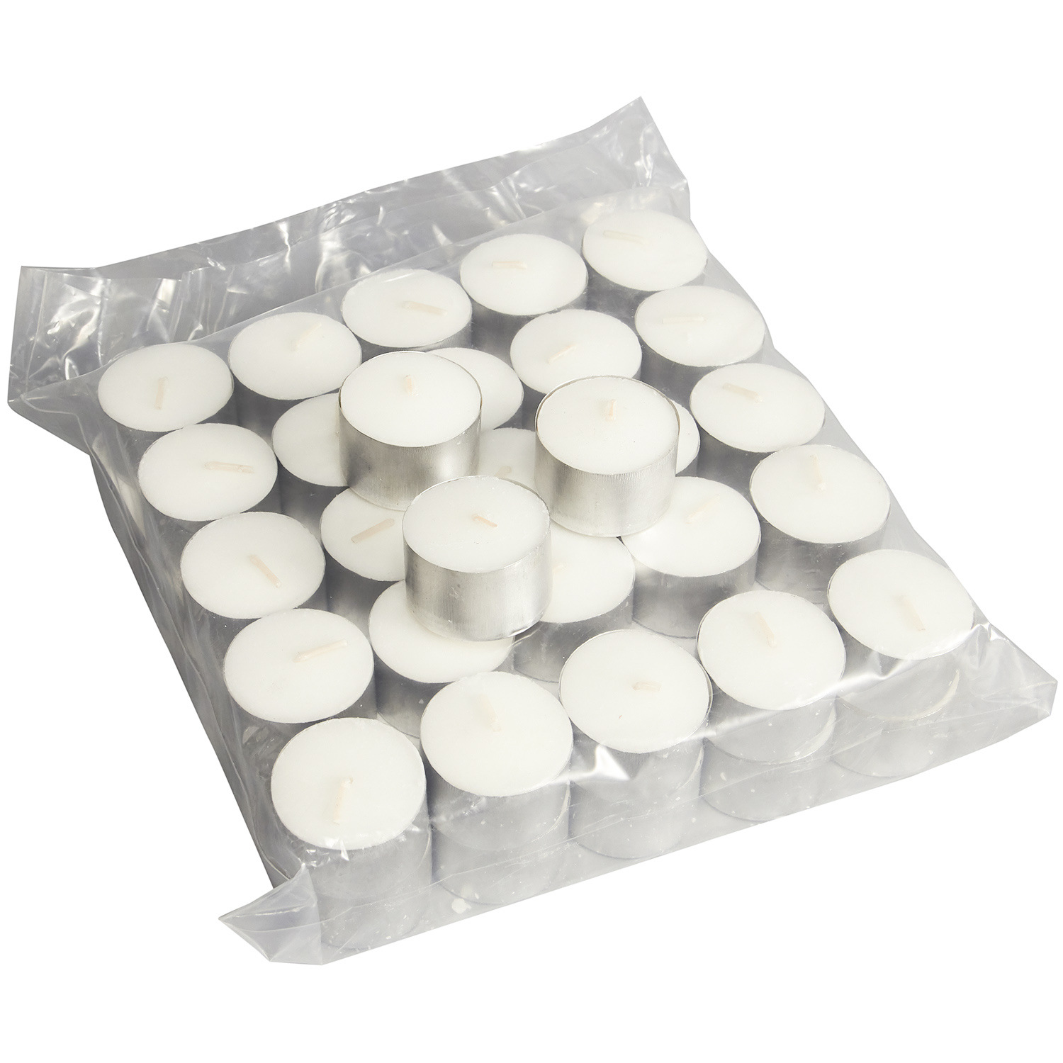 Christmas Votive Tiny White Long Lasting Unscented Fall Tea Lights Candles
