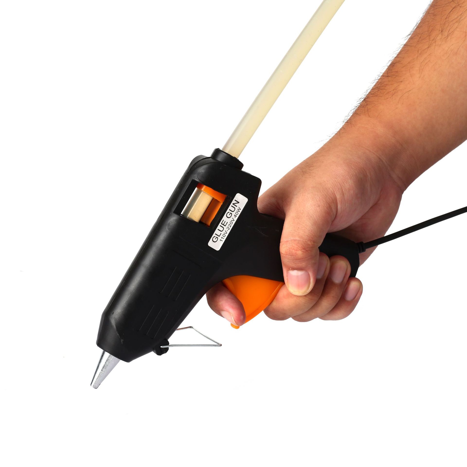 Supplier Full Size Small Hot Melt Glue Gun With Glue Sticks For Crafts