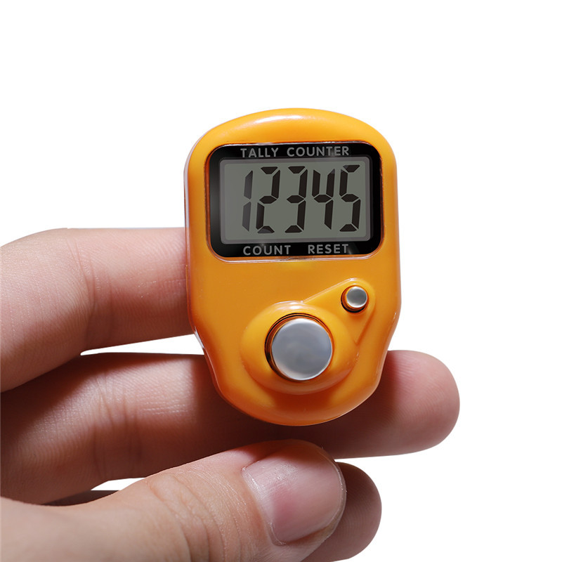 Handheld Small Number Digital Finger Click Counter With Display Screen