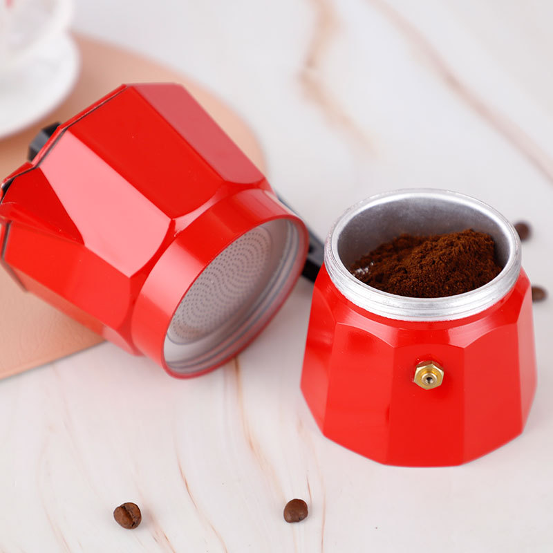 Hot Selling High Quality Mini Italian Espresso Turkish Insulated Stainless Steel Cheap Moka Coffee Pot