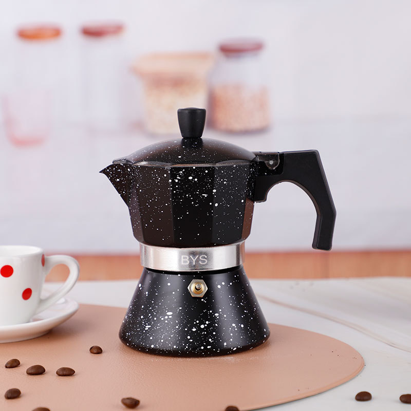 New Arrivals Threaded Bottom Moka Pot Stove Hot Water Coffee Kettle Electric Machine