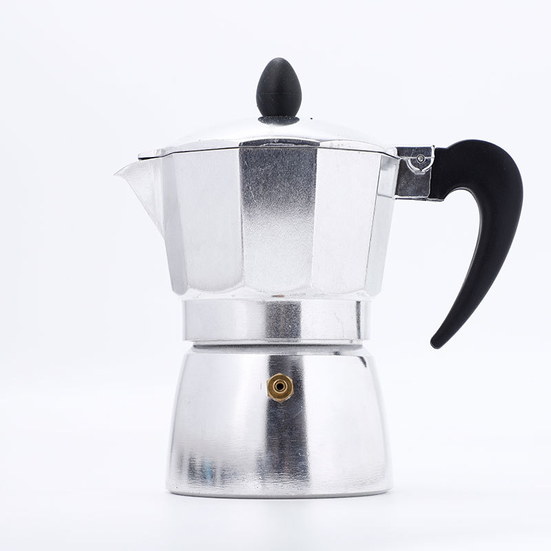 Hot Temperature Aluminum 1-12 Cups Moka Pot Control Stainless Steel Tea Pot Electric Coffee Boiler Kettle For Pour Over Coffee