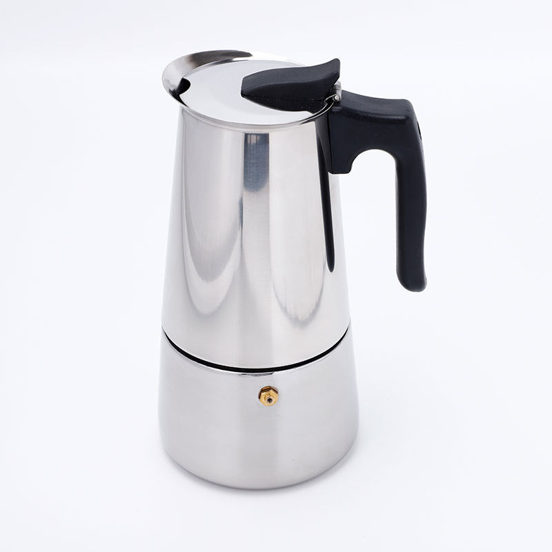 Aluminum Top Part Stainless Steel Bottom Part Espresso Moka Coffee Pot Electric Coffee Boiler Kettle Maker