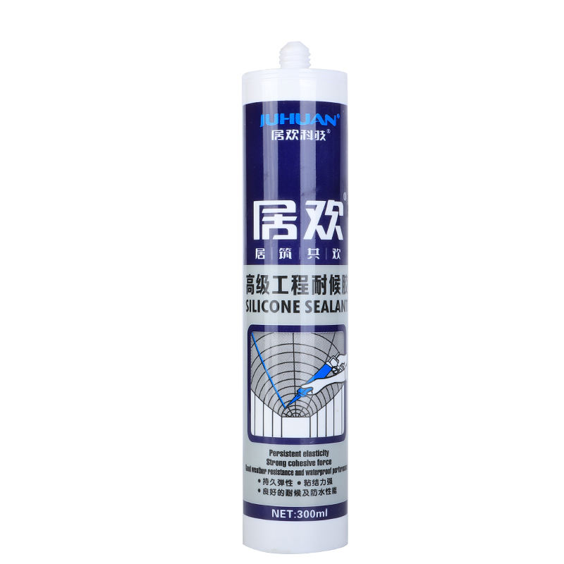 Waterproof Expandable Spray Foam Gap Filler Fast Curing Acid Silicone Sealant For Aluminum