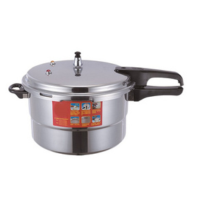 Supplier Indian Stainless Steel Aluminum Screw Top Type Universal Pressure Cooker