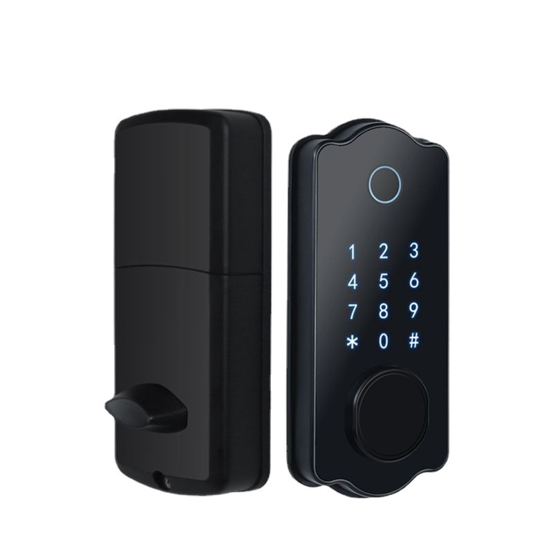 Digital Voice Unlock Home Smart Wifi Keyless Keypad Entry Door Lock With Handle