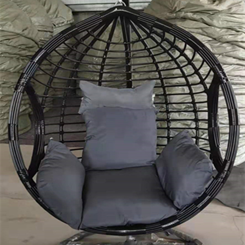 Indoor Outdoor Bedroom Hammock Egg Swing Chair With Stand For Room