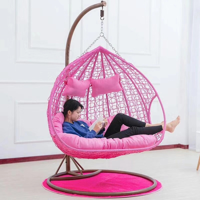 Indoor Balcony Bedroom Hammock Hanging Patio Egg Chair With Stand