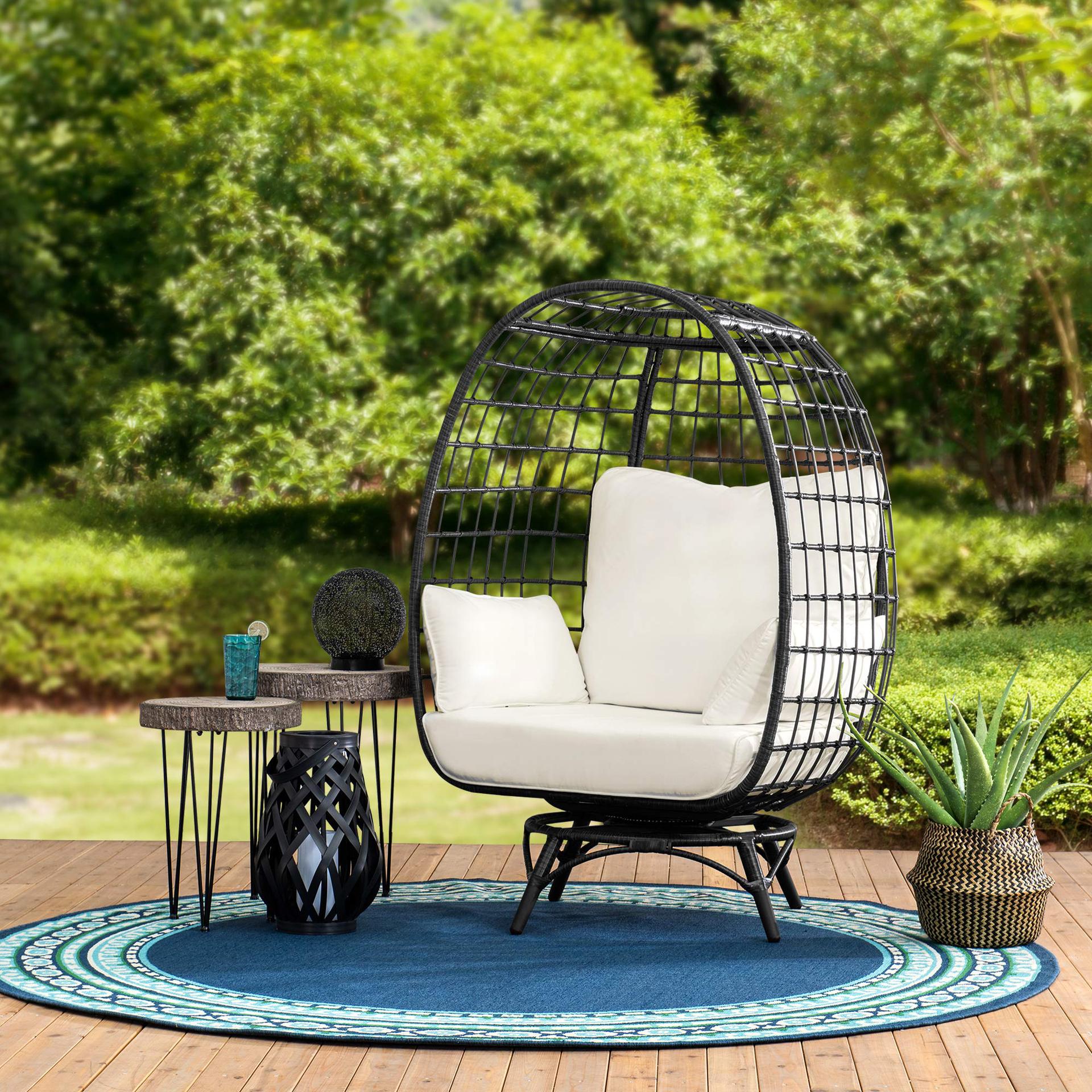 Outside Furniture Small Garden Backyard Lawn Patio Chair For Outdoors