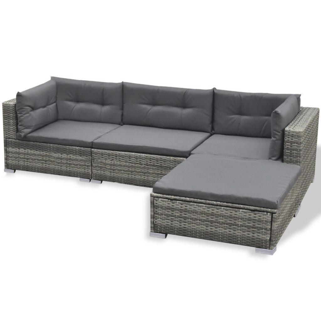 Outdoor Furniture Sectional Waterproof Garden Patio Sofa Sets Rattan Wicker Lounge For Outside