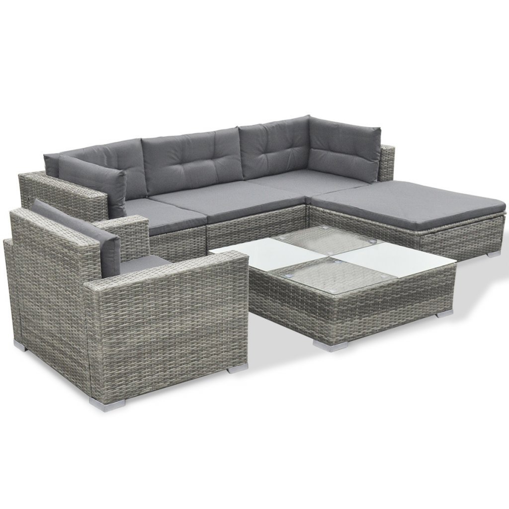 Outdoor Furniture Sectional Waterproof Garden Patio Sofa Sets Rattan Wicker Lounge For Outside