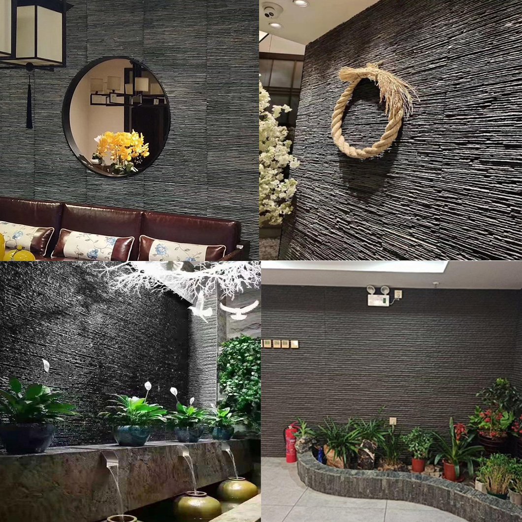 Pu Faux Stone Easy Installation Artificial Polyurethane Pu Foam Brick Peel And Stick Wall Tile