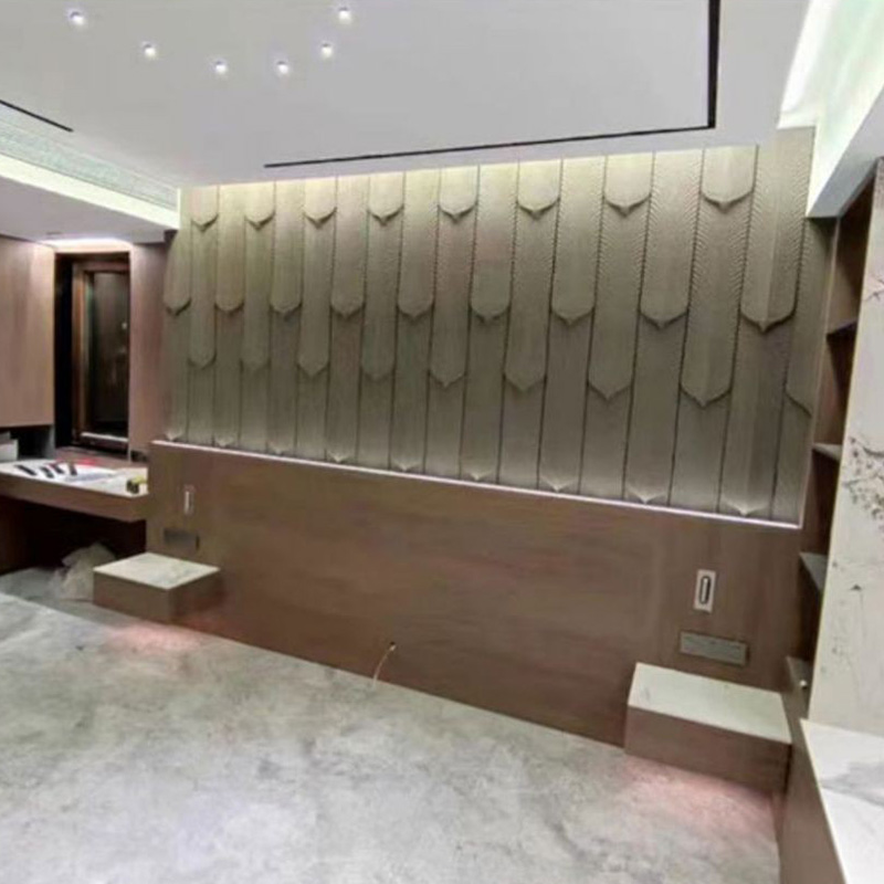 Supplier Modern Decor Wainscotting Adhesive Pu Polyurethane Stone Wall Panel