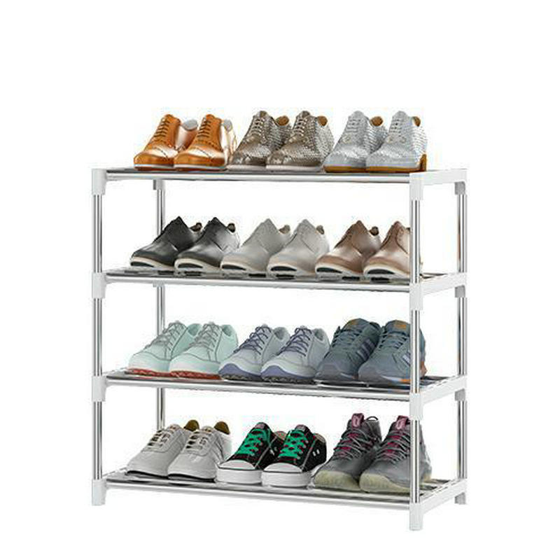 Heavy Duty Free Standing Metal Bedroom Shoes Storage Organizer Cabinet For Entryway