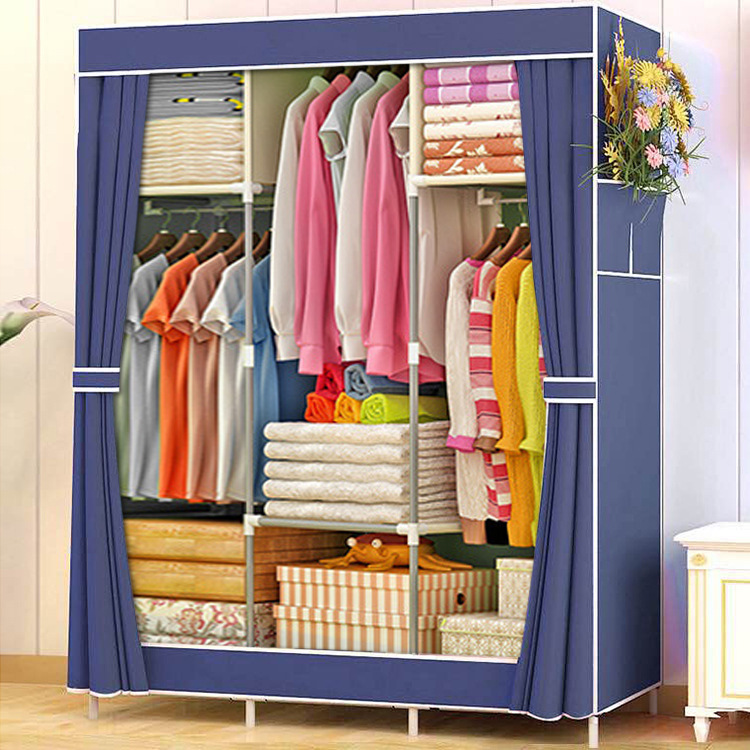 Multifunctional Clothes Hanger Coat Rack Clothes Closet Cabinets Wardrobe Storage Organizer