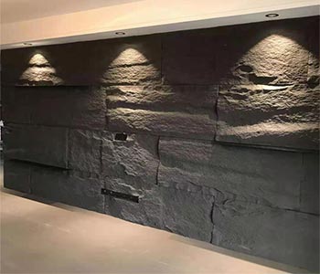 Artistic Pu Stone Cladding 3d Faux Stone Wall Panels For Interior Wall Decor