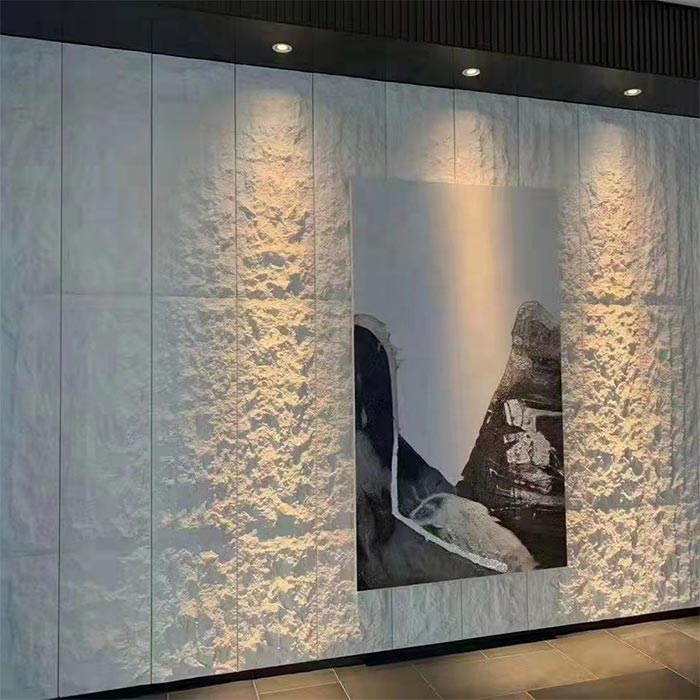 Fast Installation Cost Saving Polyurethane Artificial Faux Stone Wall Panel