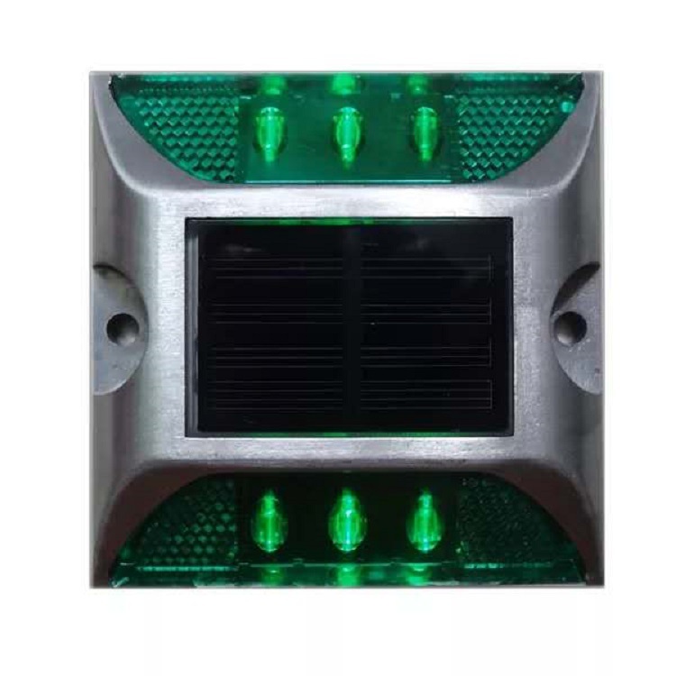 Outdoor Solar Powered Led cat eye Aluminum Road Stud Underground Stud Light