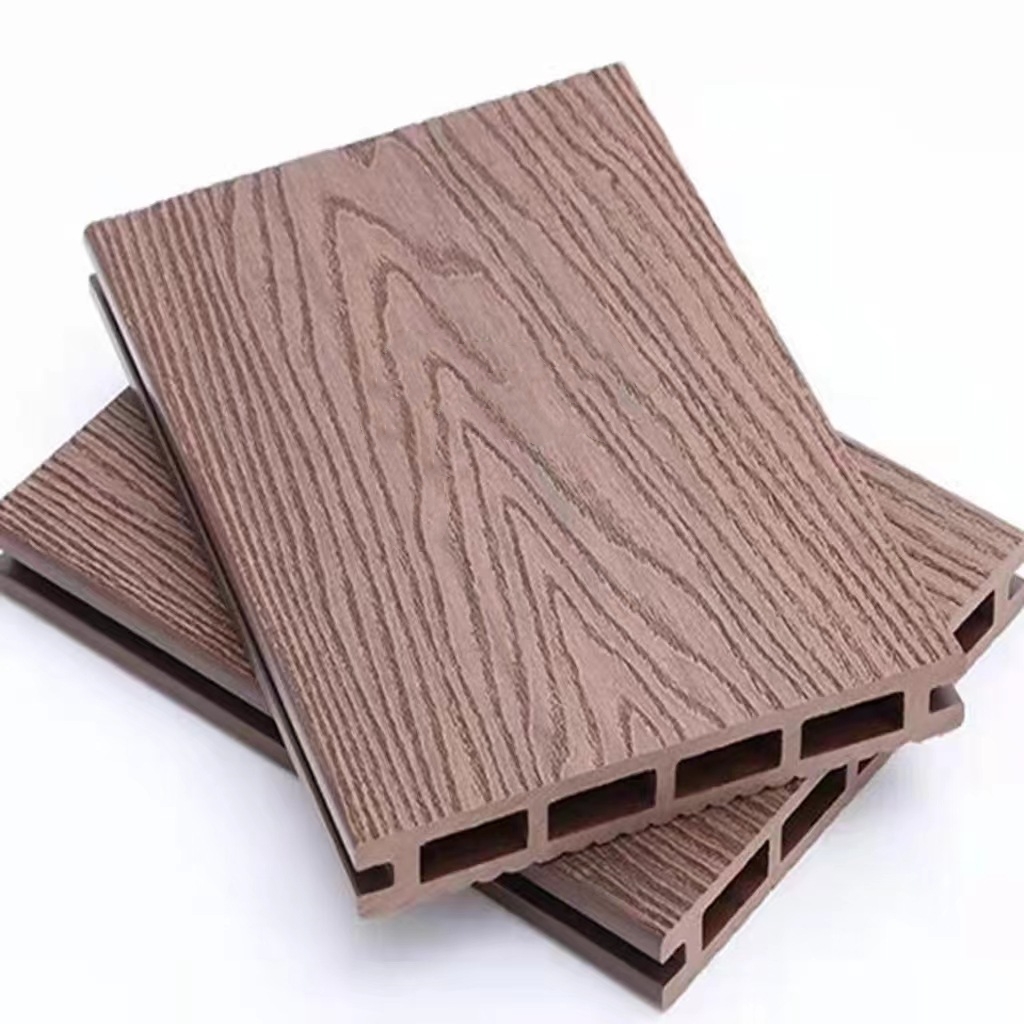 Building Material Premade Wainscoting Acoustics Wpc Decking Board Panels