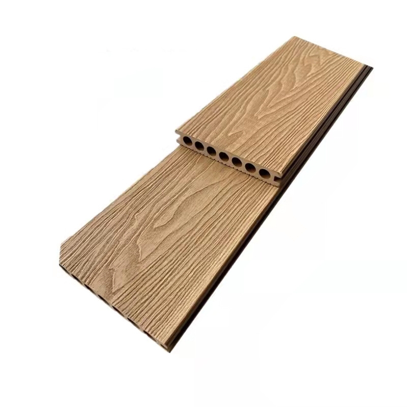 Supplier Multi Use Noise Absorbing Faux Wood Wpc Board Sheet Panel Flooring Tile Wpc Decking Board