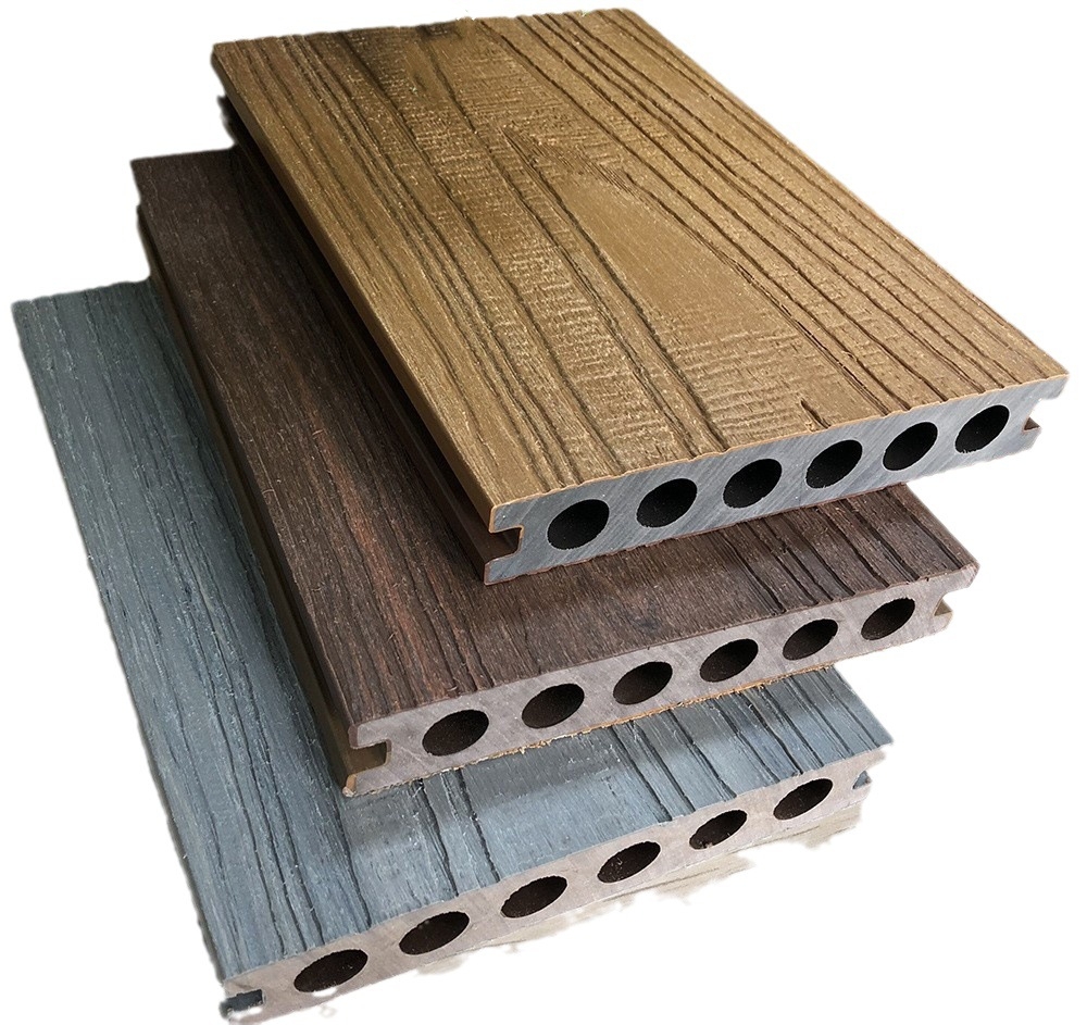 Premade Wainscoting Decorative Sound Cancelling Wood Wall Panels Deck Tiles