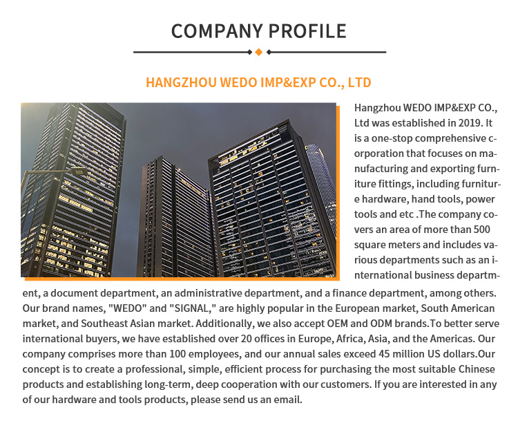 Hangzhou WEDO IMP& EXP CO.,LTD