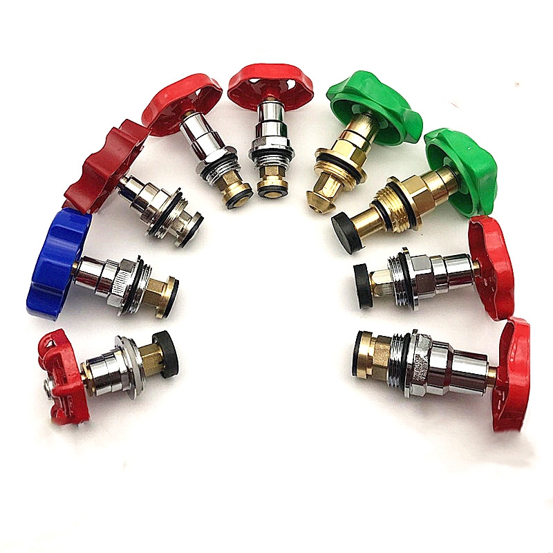 High Quality Pipe Saddle Clamp Pe Pp Fittings Garden Brass Hose Valve Shut Off For Drip Pipe