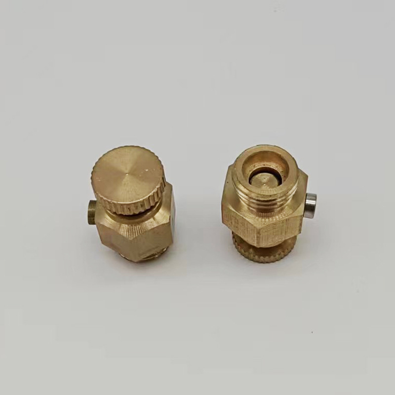 High Quality Brass Mini Pneumatic Compressed Gas Air Regulator Bleed Valve