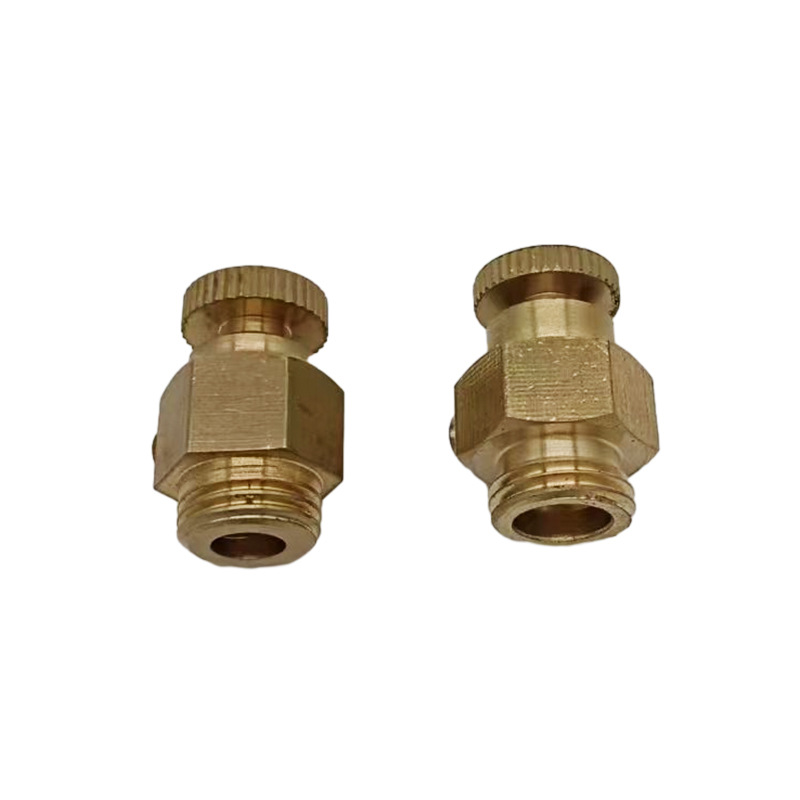 High Quality Brass Mini Pneumatic Compressed Gas Air Regulator Bleed Valve