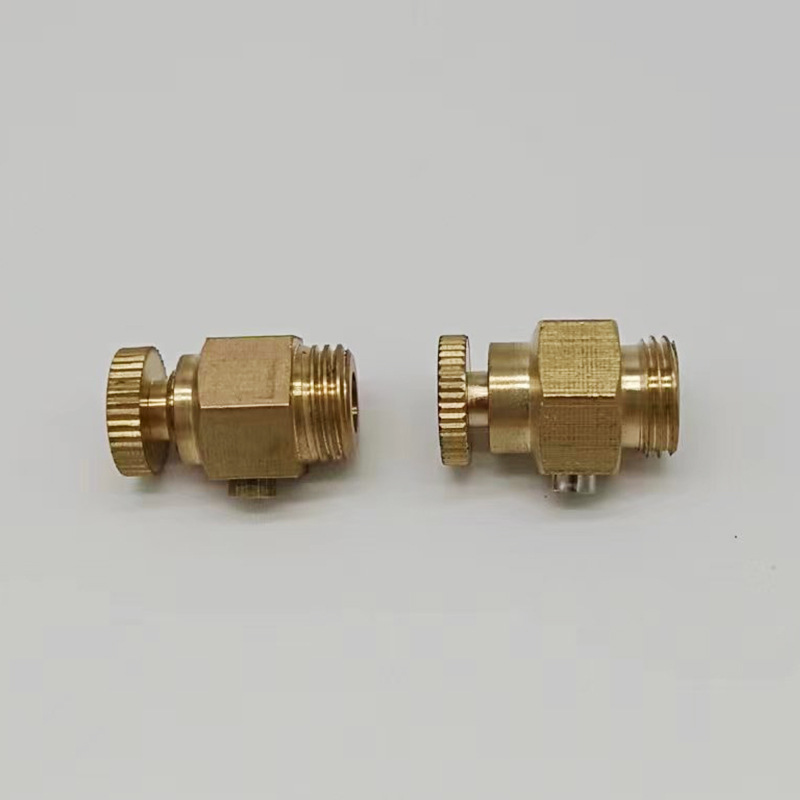 Mini Gas Air Regulator Pneumatic Brass Compressed Iron Pipe Fitting Hydraulic Quick Union Connector