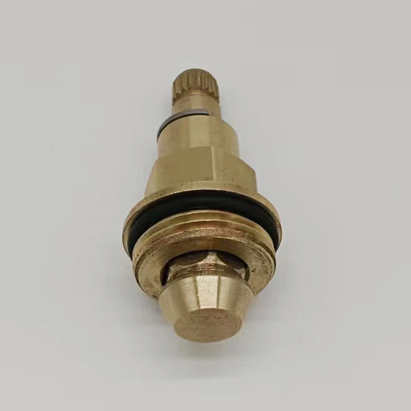Bathroom Kitchen Quick Connect Hose Barb Water Pipe Fittings Brass Faucet Ceramic Disc Cartridge